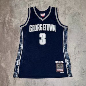 Allen Iverson Mitchell & Ness Georgetown Hoyas HWC Swingman Jersey Medium Med